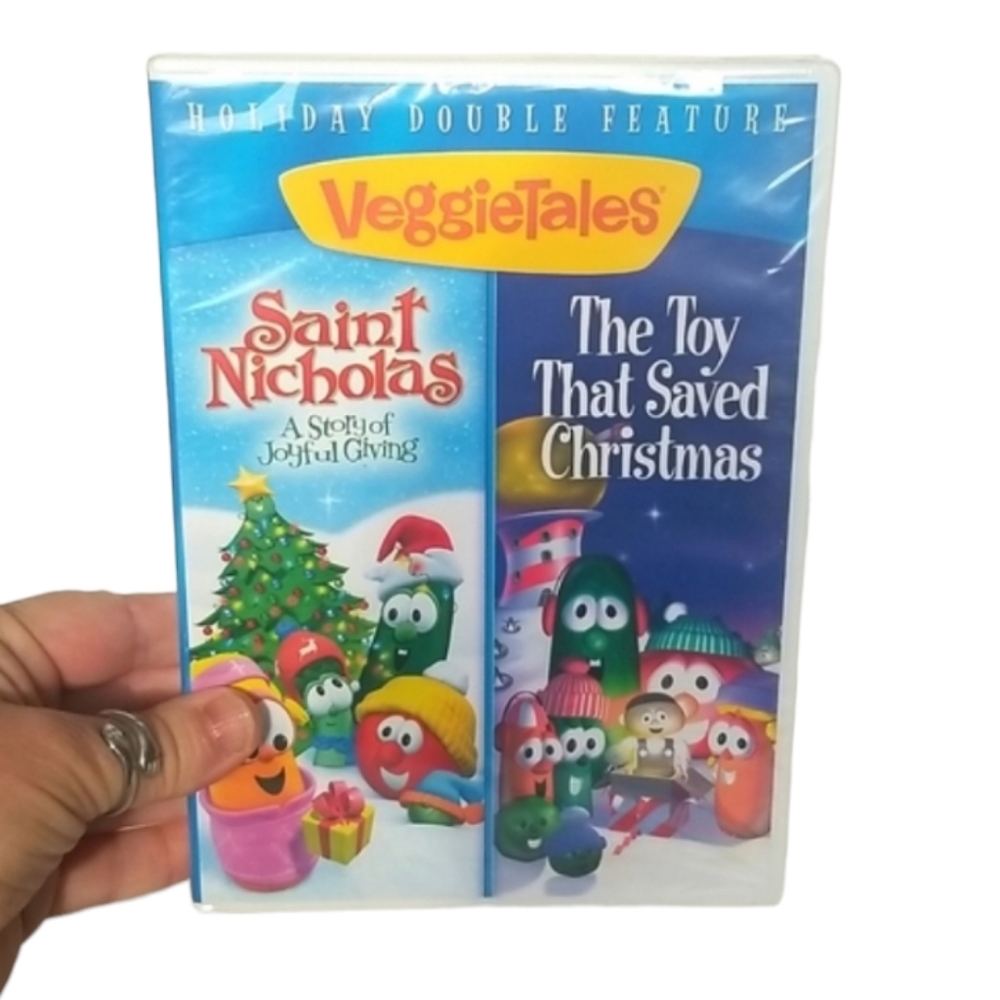 NEW VeggieTales Holiday Double Feature DVD